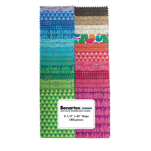 Benartex 2025 LTD Strip-pies - 40 2.5" Strips