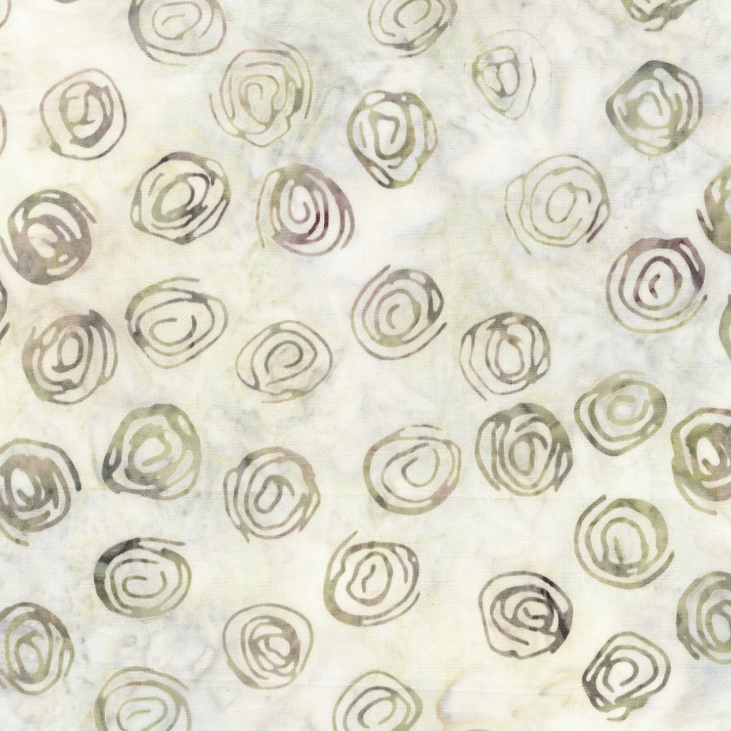 (3 yd) Anthology Batik Faye 2682QX Pearl Scribble Dot