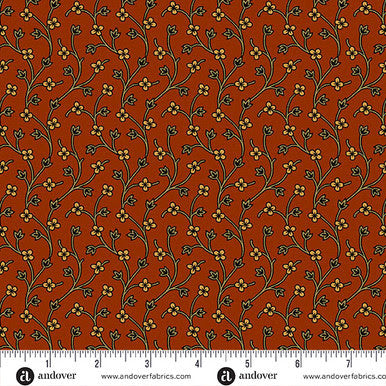 (2 yd) Andover/Makower UK Spice Market A-6016-O