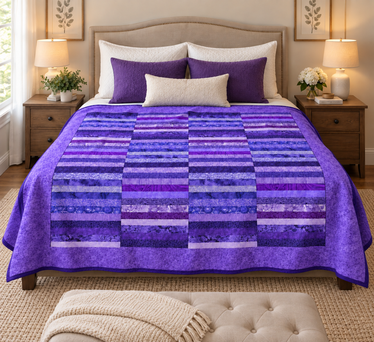 June Doe Fabric Collections - Amethyst - 40-Strip Pack