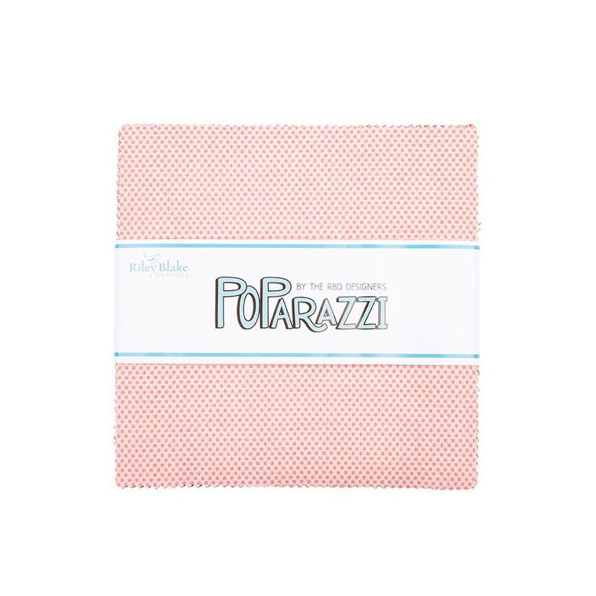 Charm Pack 5x5 Squares - Riley Blake POParazzi (Multicolor) 5-inch Stacker - 40 5" Square