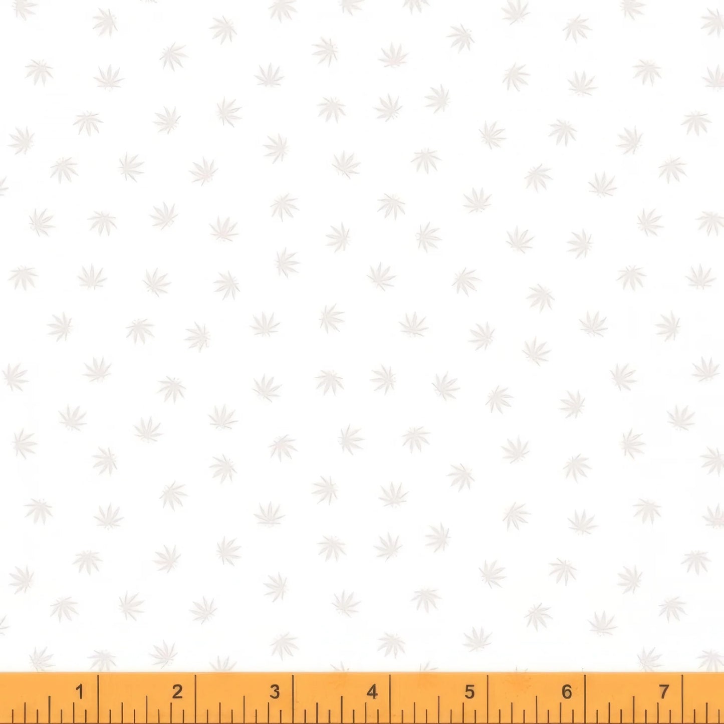 (3.5 yd) Windham Fabrics Opposites Attract 53006-1 White Tone Mary Jane