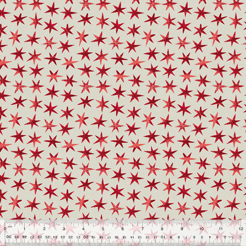 (2.5 yd) Windham Fabrics Swatch 53509-12 Jacks Alabaster