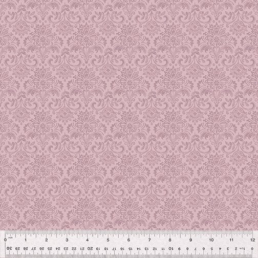 (3 yd) Windham Fabrics Juliette 53518-1 Damask Lilac