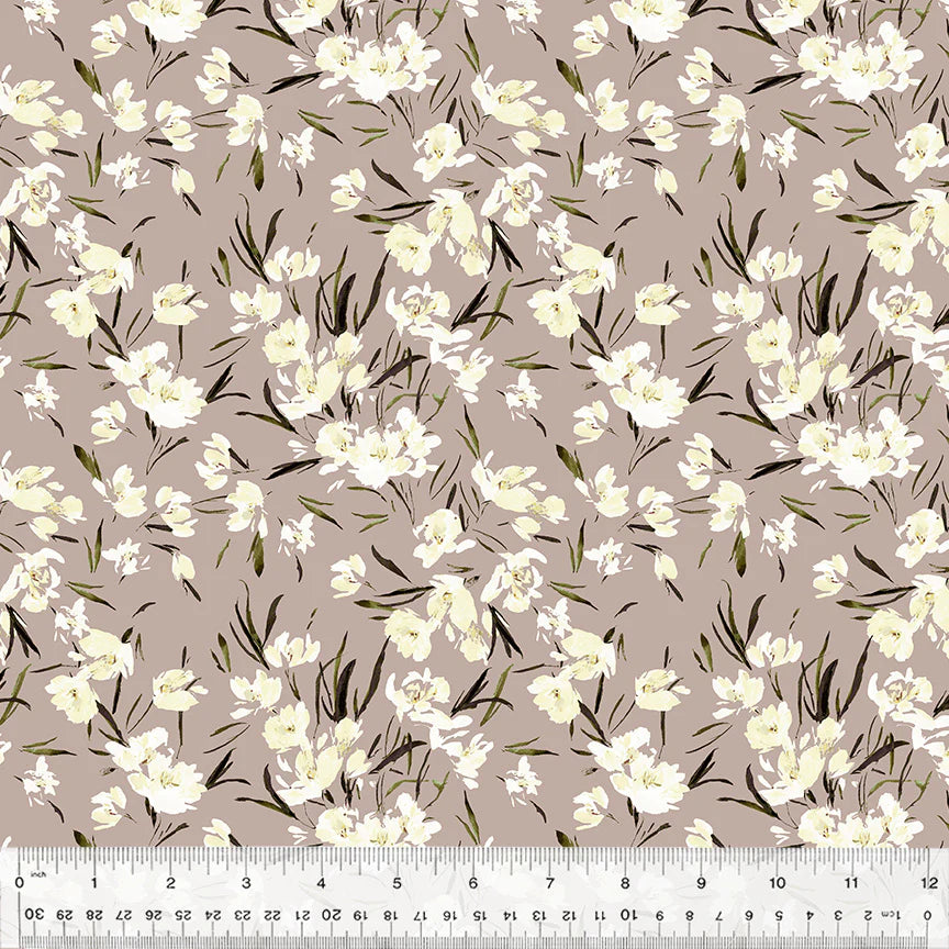 (4 yd) Windham Fabrics Perennial 537870-11 Peony Tulip