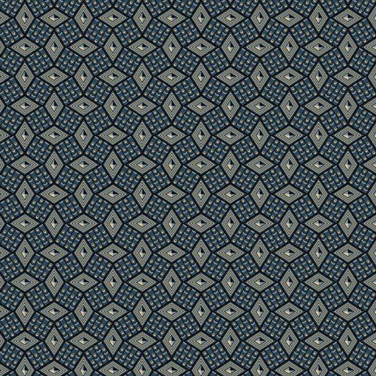 (2.5 yd) Marcus Fabrics Starfall R751005D Blue Diamond