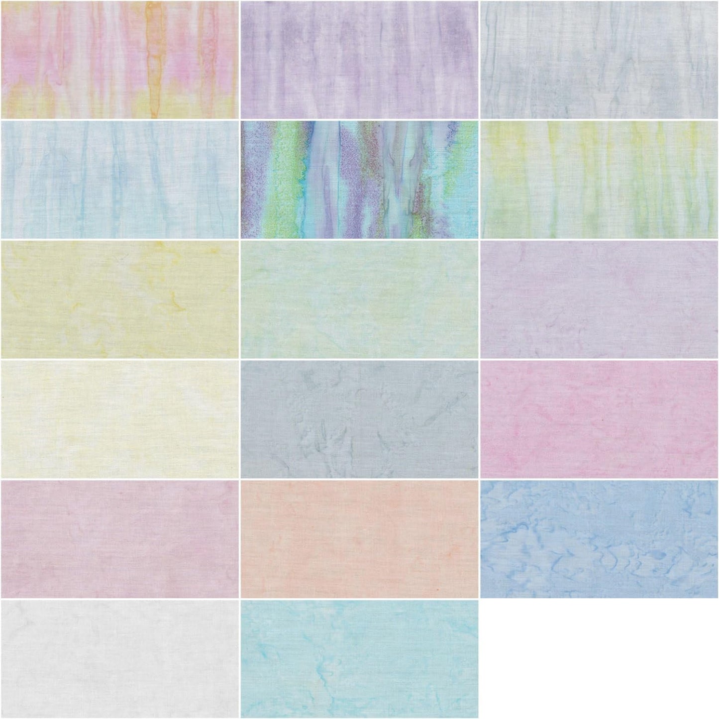 Charm Pack 5x5 Squares - Benartex Bali Batik Sweet Dreams - 40 5" Squares
