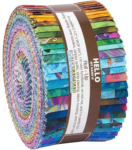 Robert Kaufman Artful Blooms Complete Collection Roll-up - 40 Strip Roll (RU-1279-40)