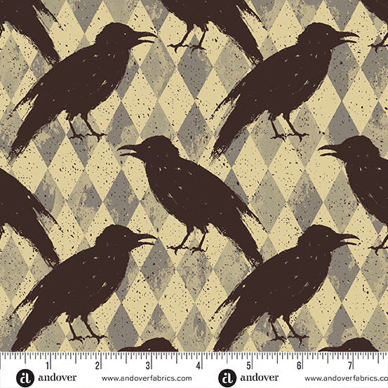 Andover "Nevermore" Half-yard Bundle - 10 Fabrics, 5 Total Yards