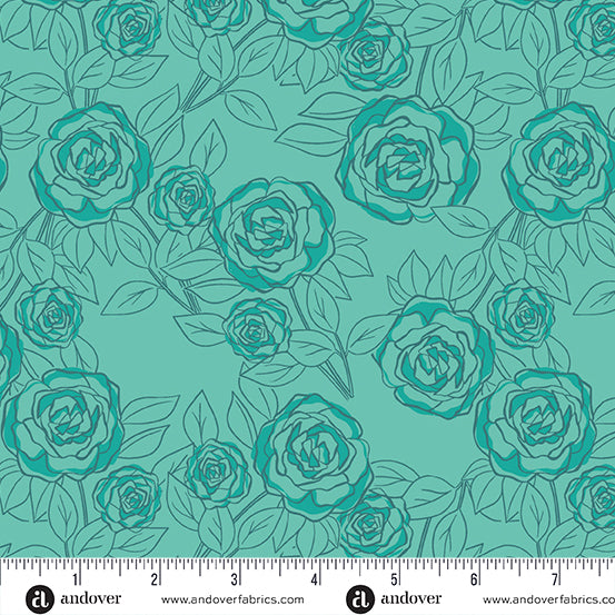 Andover "Color Me Pretty" Half-yard Bundle - 10 Fabrics, 5 Total Yards
