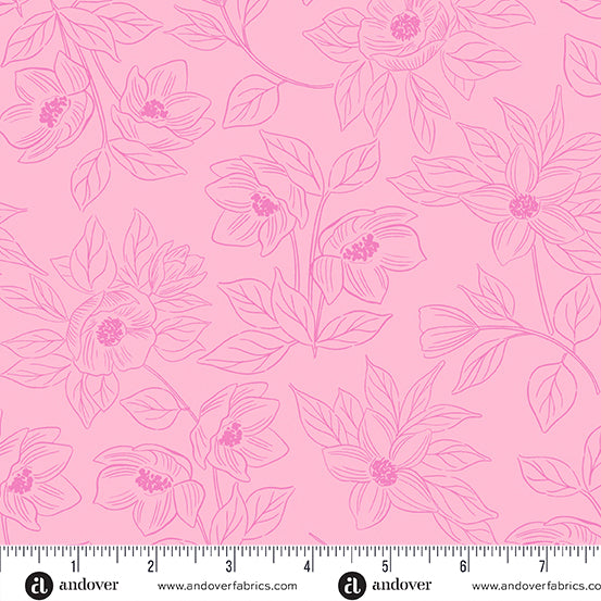 Andover "Color Me Pretty" Half-yard Bundle - 10 Fabrics, 5 Total Yards