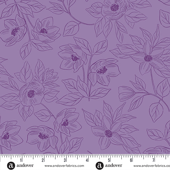 Andover "Color Me Pretty" Half-yard Bundle - 10 Fabrics, 5 Total Yards
