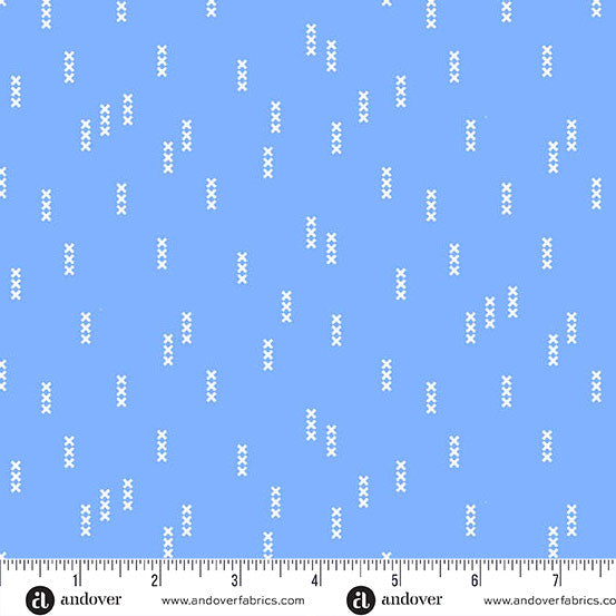 Half-yard Bundle - Andover/Makower UK "Amsterdam" - 10 Fabrics, 5 Total Yards