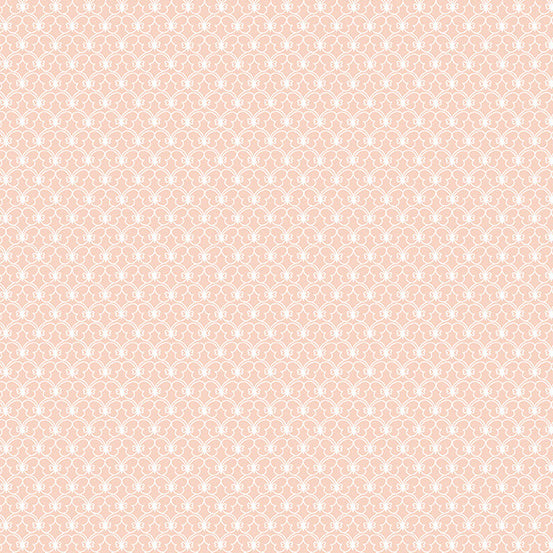 (4 yd) Andover/Makower UK Welcome Spring 408-E Pink