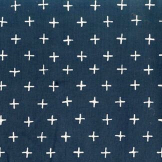 (4.5 yd) Andover/Makower UK Batik Observatory AB-8692-C Meteorite Cross Stitch