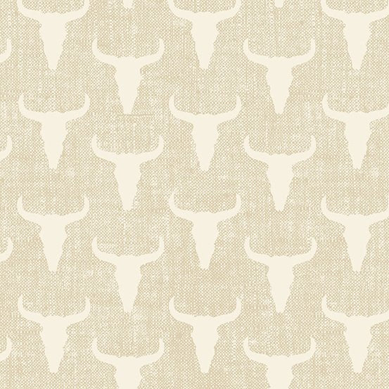 (5 yd) Andover Ranch Hand A-852-L Holstein Skull