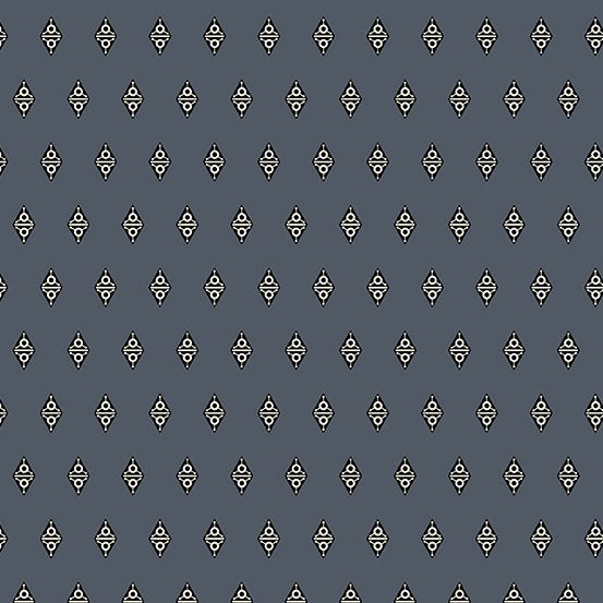 (3.5 yd) Andover/Makower UK Fabric From The Attic 9983-B