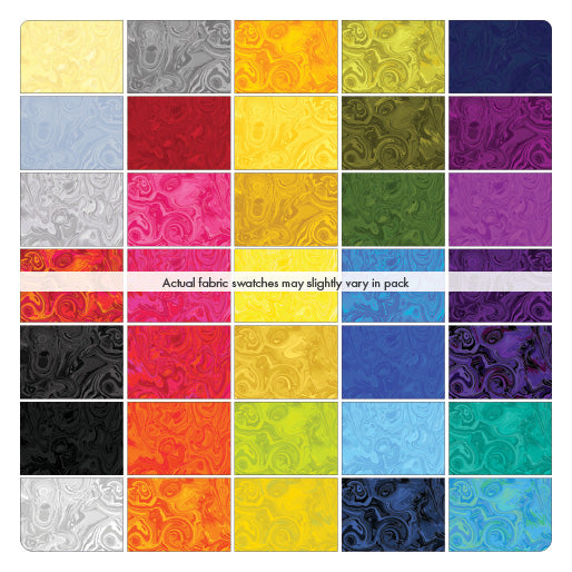 Benartex Marbella Strip-pies - 40 2.5" Strips