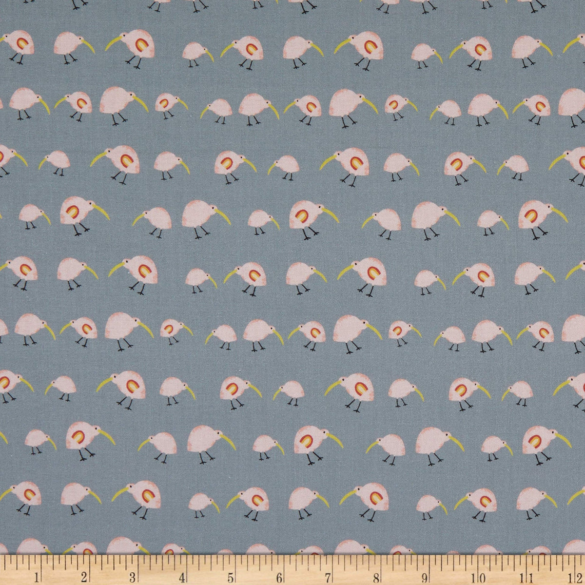 (4.5 yd) P&B Aussie Friends 04376-S Kiwi Birds
