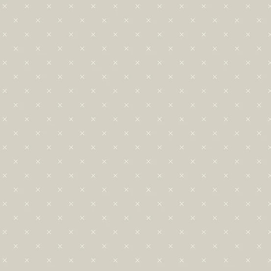 (2 yd) Andover/Makower UK All My Xs 807-C Putty