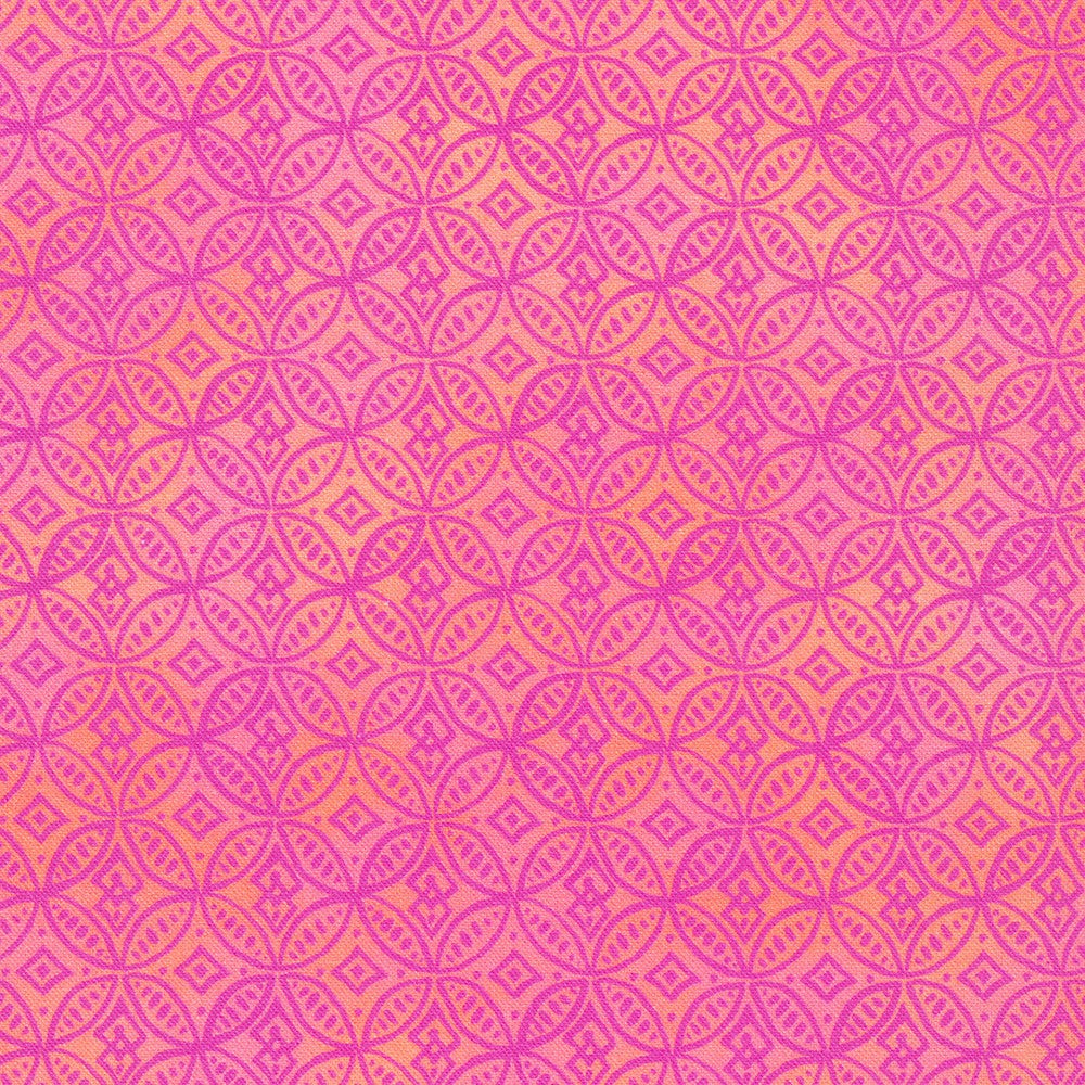 (3 yd) Robert Kaufman Desert Blooms AHVD-21980-301 Azalea
