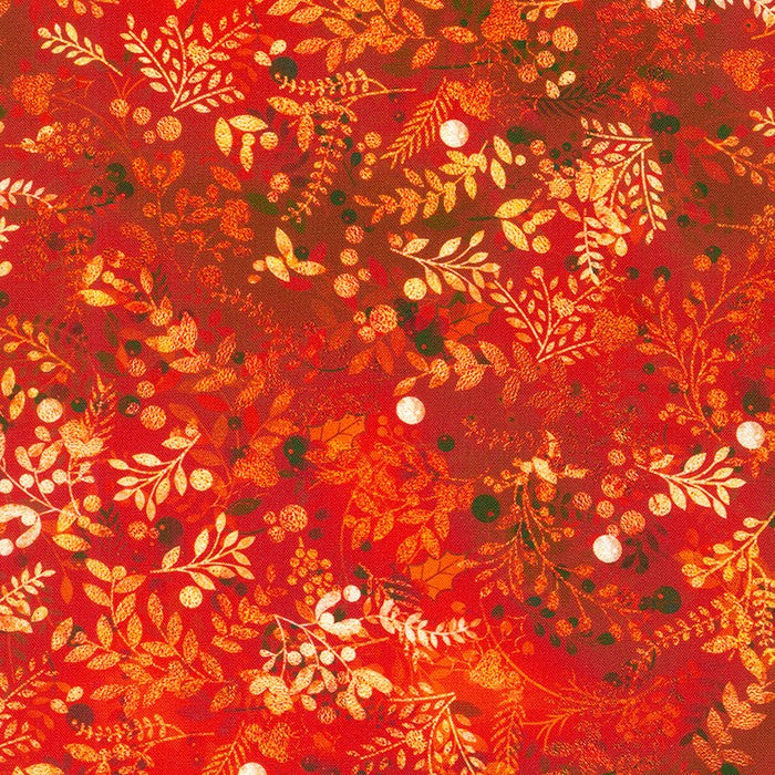 (6 yd) Robert Kaufman Festive Beauty Red AIND-21192-3