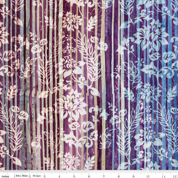 (1.5 yd) Riley Blake Express Yourself! Batiks Mulberry Jam BT23027-202