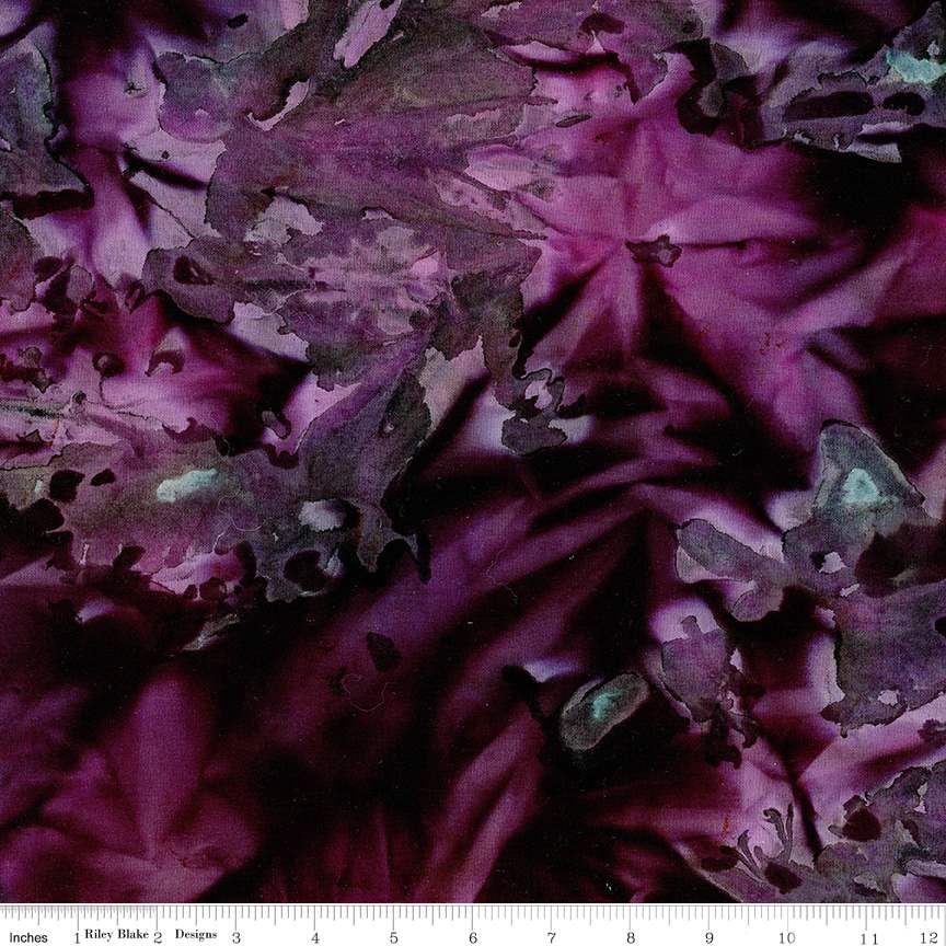 (3.5 yd) Riley Blake Express Yourself! Batiks Wistful Mauve BT23084-196