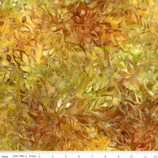Riley Blake Expressions Batiks "Floral Reflections" Half-yard Bundle - 10 Fabrics, 5 Total Yards