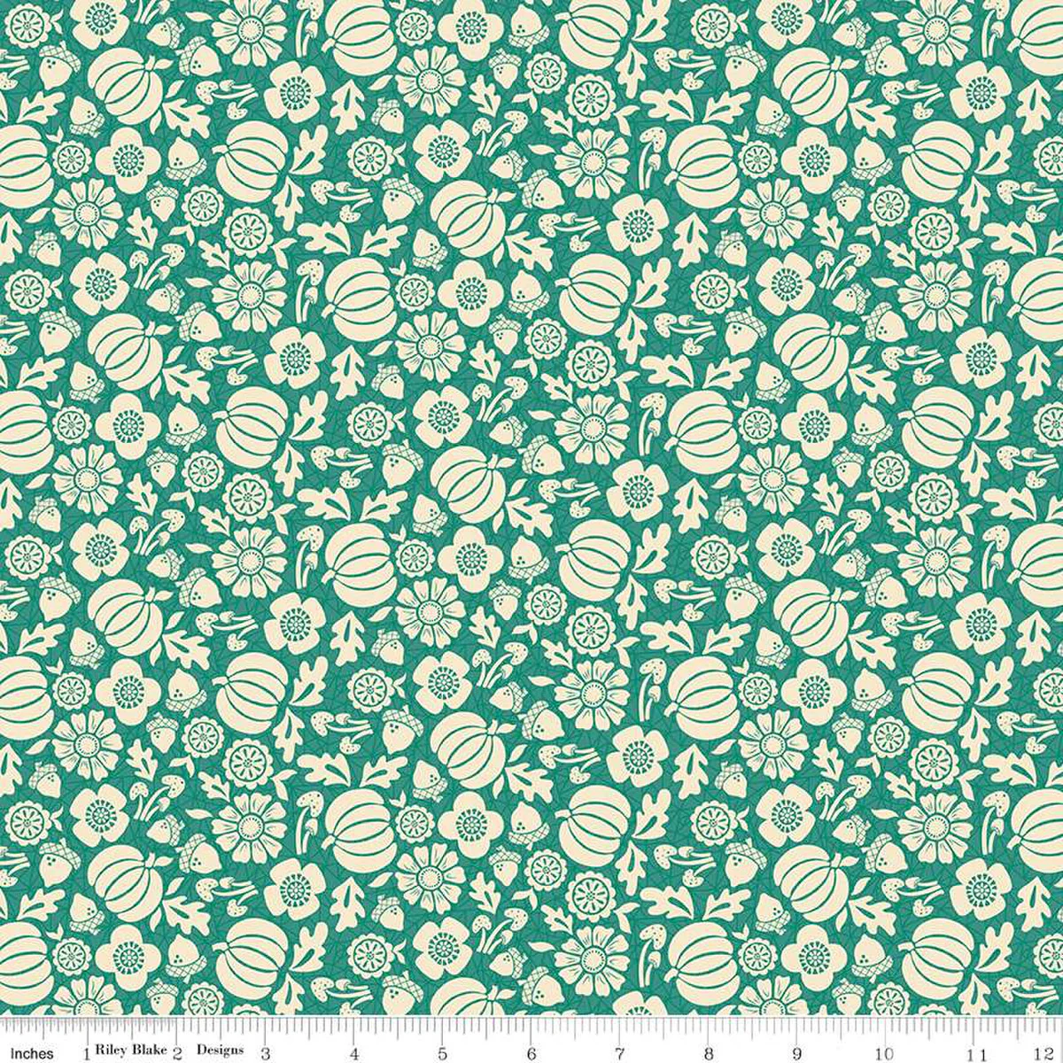 Riley Blake "Autumn Afternoon" Half-yard Bundle - 10 Fabrics, 5 Total Yards