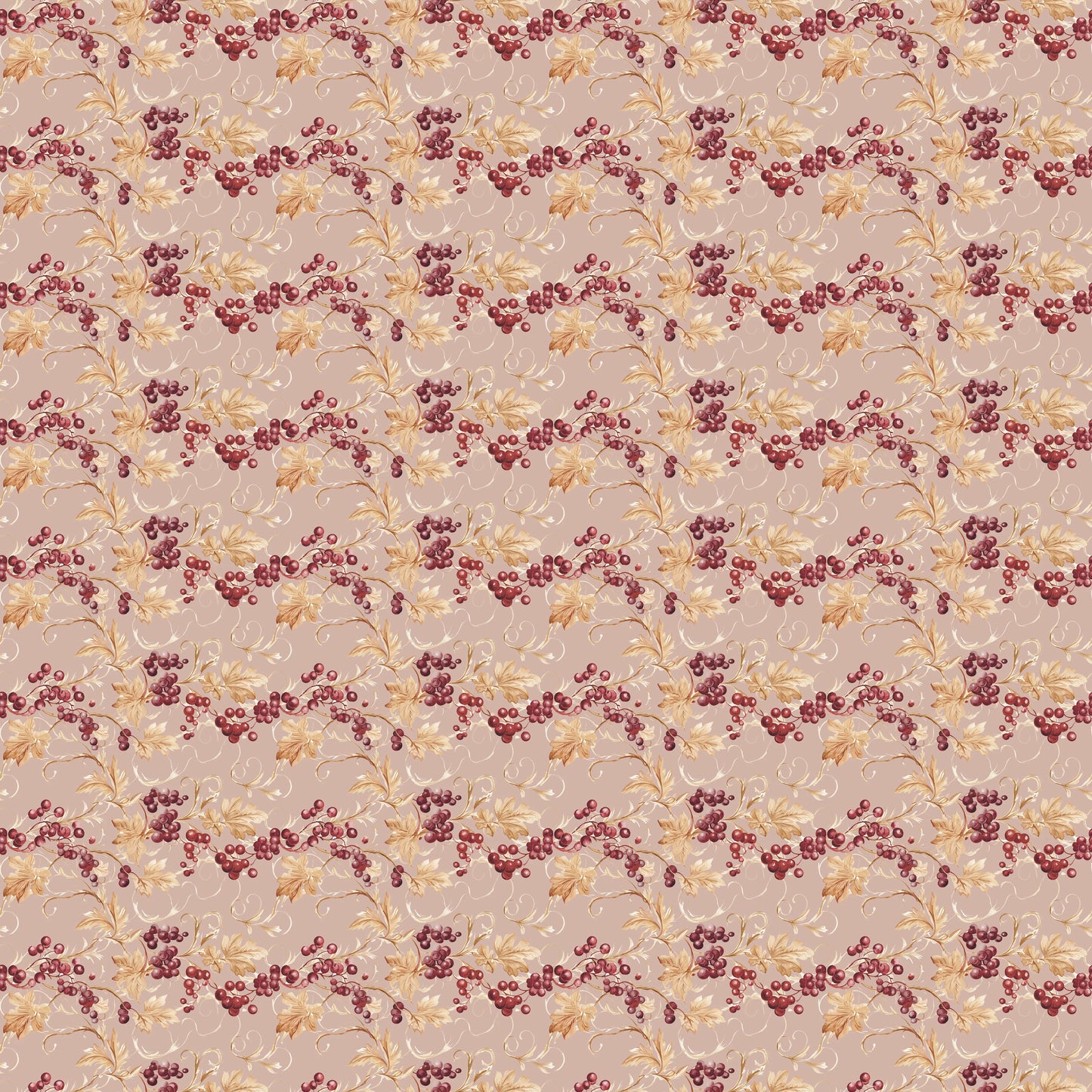(5 yd) Riley Blake Evening On The Prairie C16742 Blush Berries