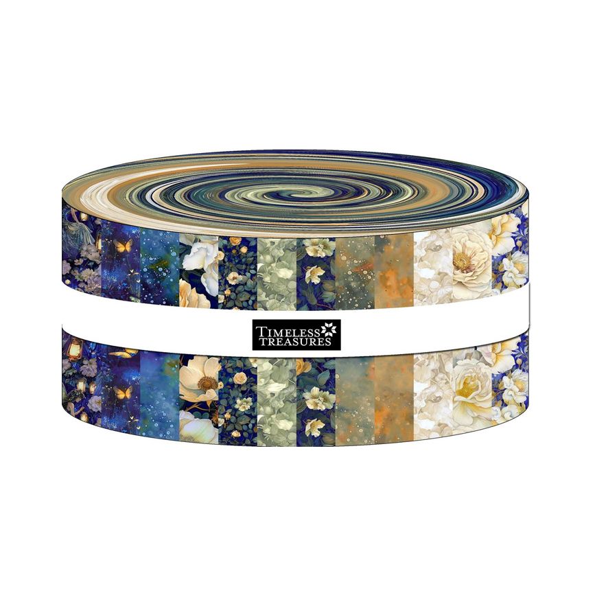 Timeless Treasures - Lumiere - 40 2.5" Strips/Jelly Roll