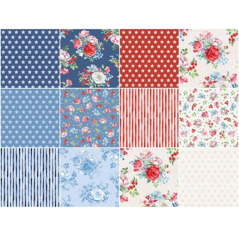 Clothworks - Americana by Beth Grove - 40 Strips