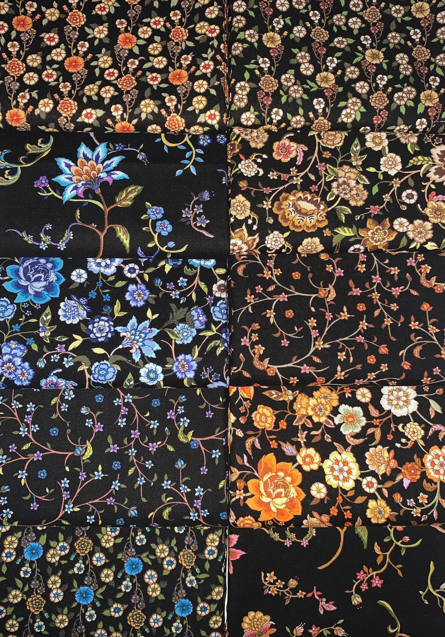 Choice Gallery "Sew De Vine" Half-yard Bundle - 10 Fabrics, 5 Total Yards