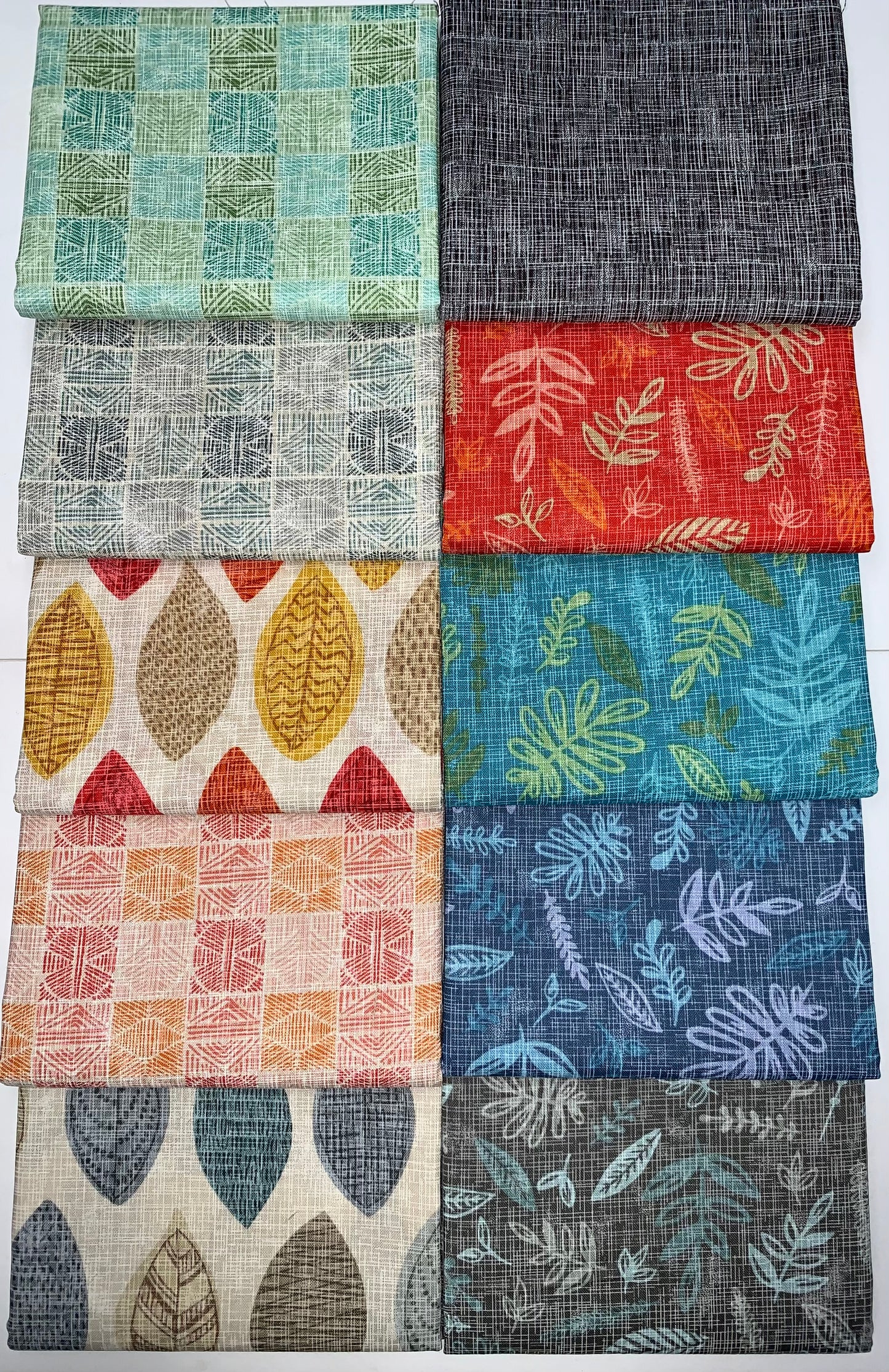 Robert Kaufman "Horizon" Half-Yard Bundle - 10 Fabrics, 5 Total Yards