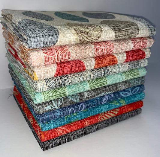 Robert Kaufman "Horizon" Half-Yard Bundle - 10 Fabrics, 5 Total Yards