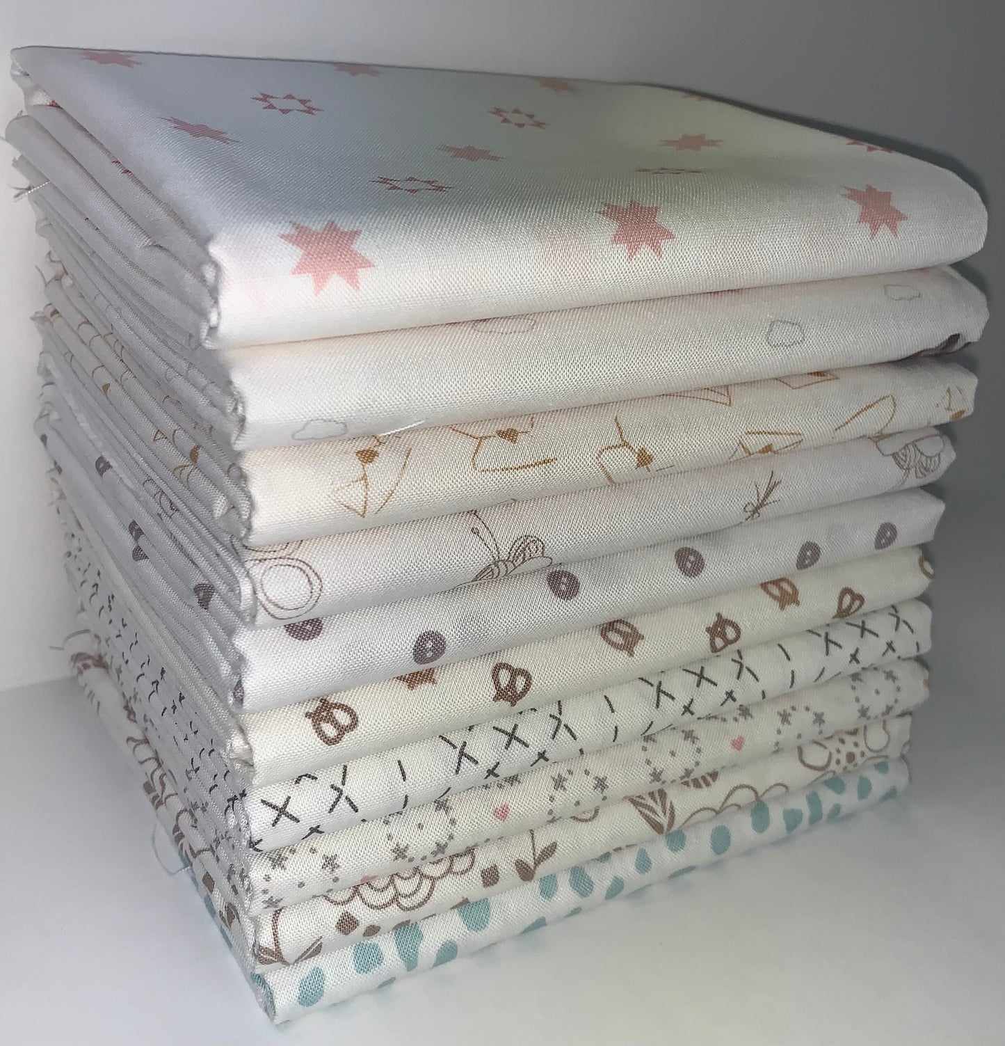 Riley Blake "Hush Hush 2" Half-yard Bundle - 10 Fabrics, 5 Total Yards
