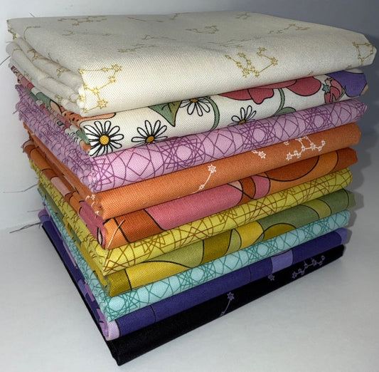 Andover "Astrologika" Half-yard Bundle - 10 Fabrics, 5 Total Yards