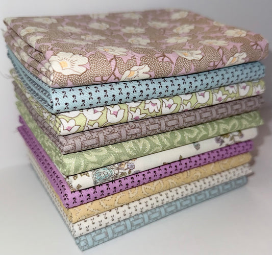 Andover "Abloom" Half-yard Bundle - 10 Fabrics, 5 Total Yards