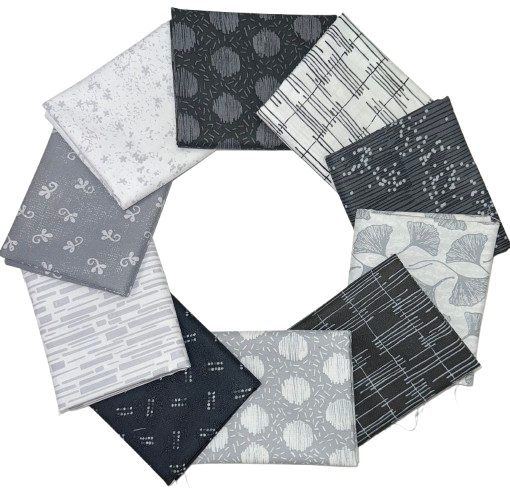 Windham Fabrics "Maker's Collage" Half-Yard Bundle - 10 Fabrics, 5 Total Yards