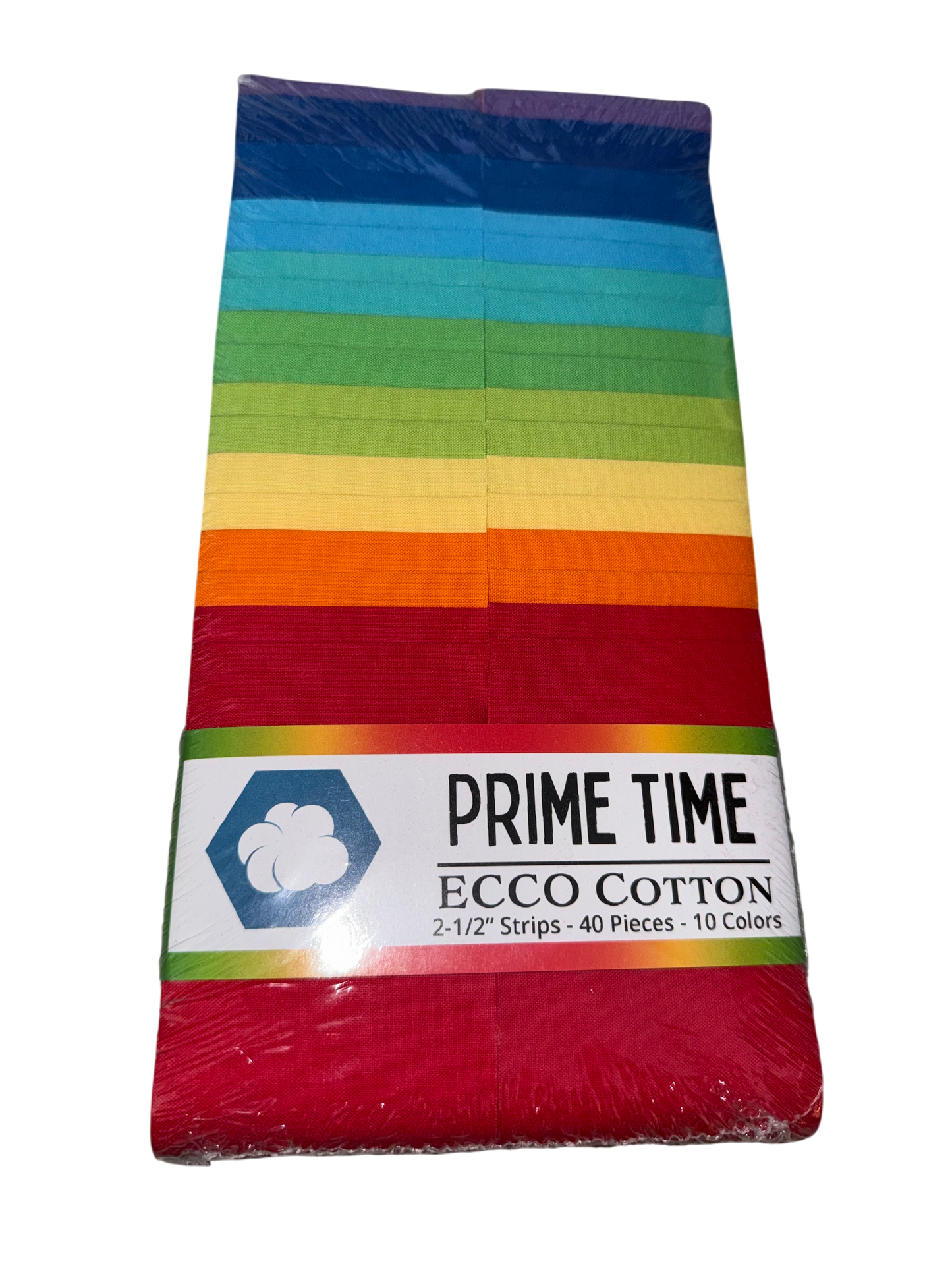 Lumin Fabrics/Ecco Cotton - Prime Time - 40 Total Strips