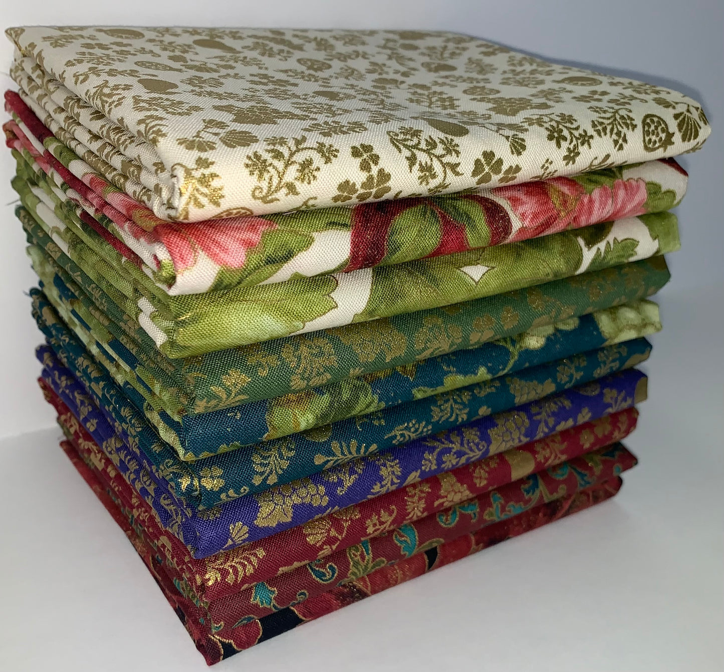 Robert Kaufman "Nature's Harvest" Half-Yard Bundle - 10 Fabrics, 5 Total Yards