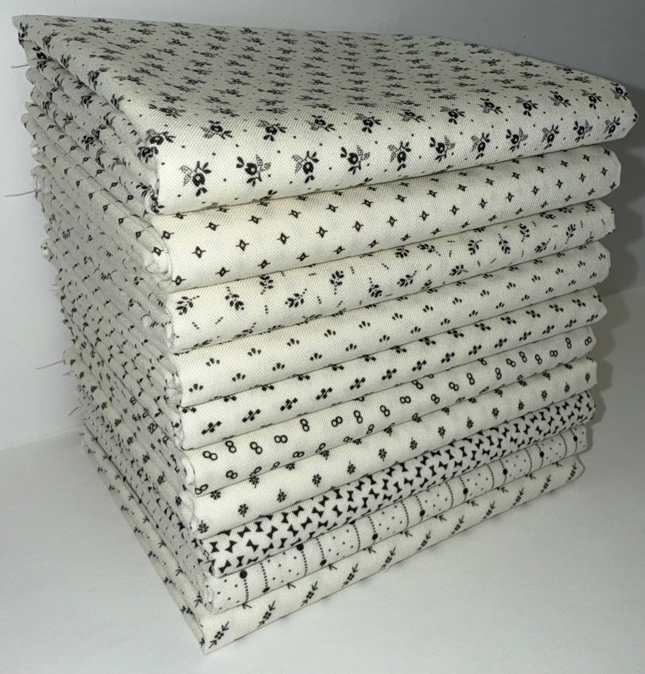 Marcus Fabrics "Everyday Essentials" Half-yard Bundle - 10 Fabrics, 5 Total Yards