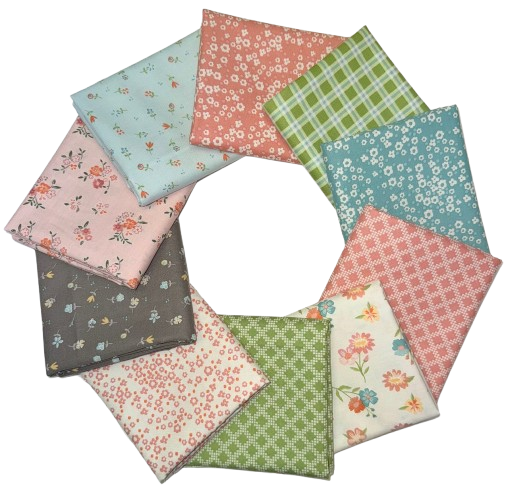 Riley Blake "Spring's In Town" Half-yard Bundle - 10 Fabrics, 5 Total Yards