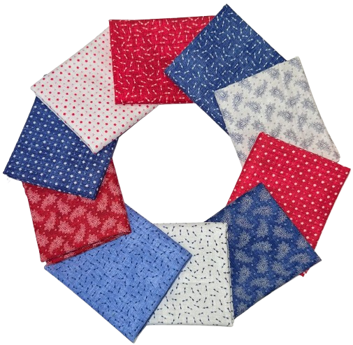 Windham Fabrics "Beacon" Half-Yard Bundle - 10 Fabrics, 5 Total Yards