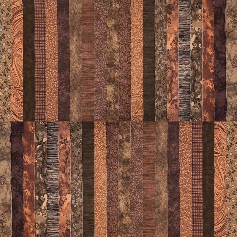 June Doe Fabric Collections - Brownie - 40-Strip Pack