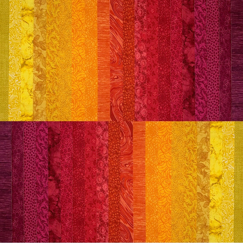 June Doe Fabric Collections - Marigold - 40-Strip Pack