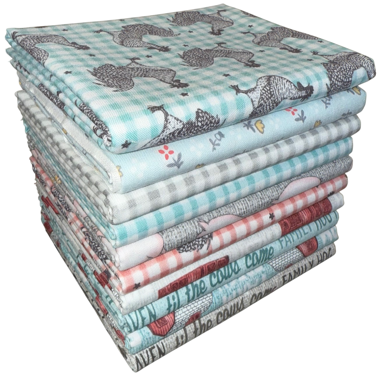 Benartex "Farm Fresh" Half-yard Bundle - 10 Fabrics, 5 Total Yards