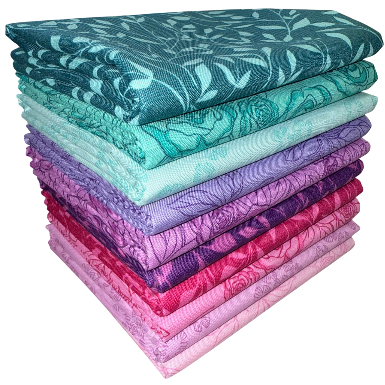 Andover "Color Me Pretty" Half-yard Bundle - 10 Fabrics, 5 Total Yards