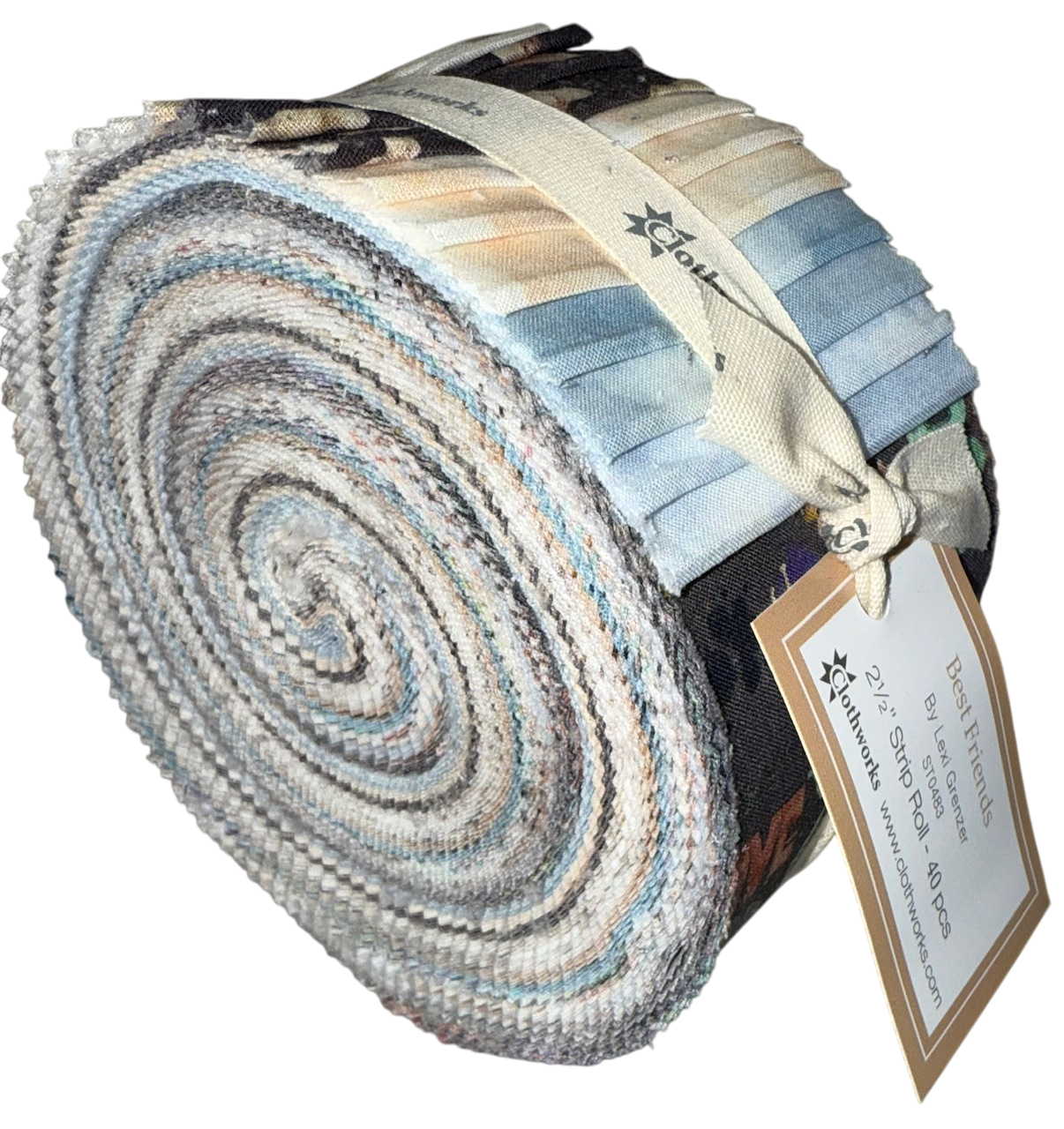 Clothworks - Best Friends (Dogs!) - 40 Strip Roll